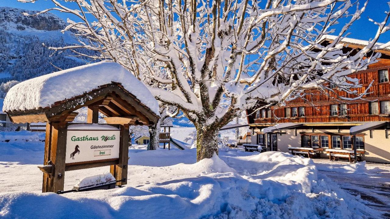 Gasthaus Roessli Brülisau Buitenkant foto
